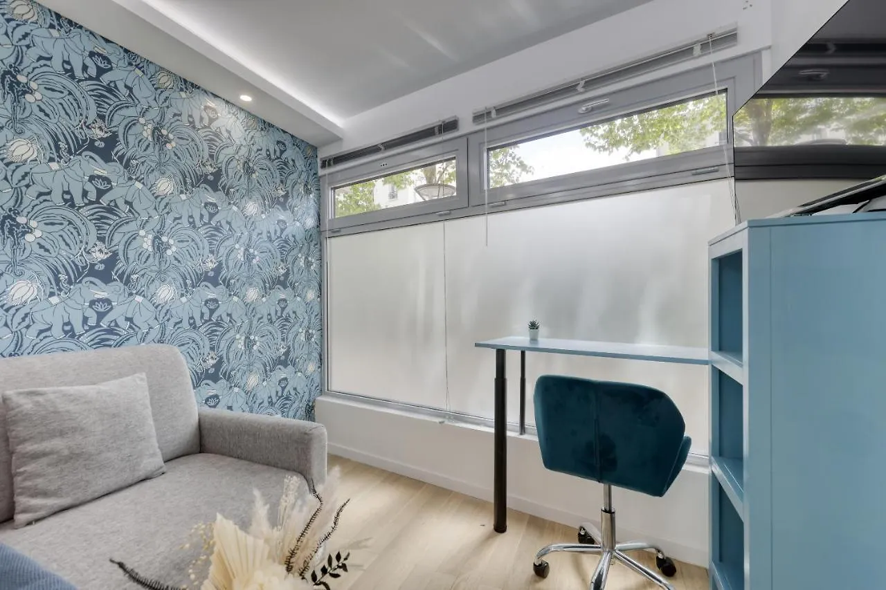 Stylish & New 1 Bdr Flat With A/C-Trendy Paris 11 Apartment France